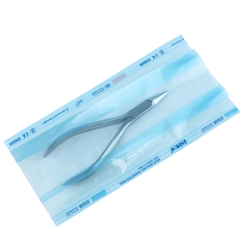 Surgical instruments heat seal sterilization roll