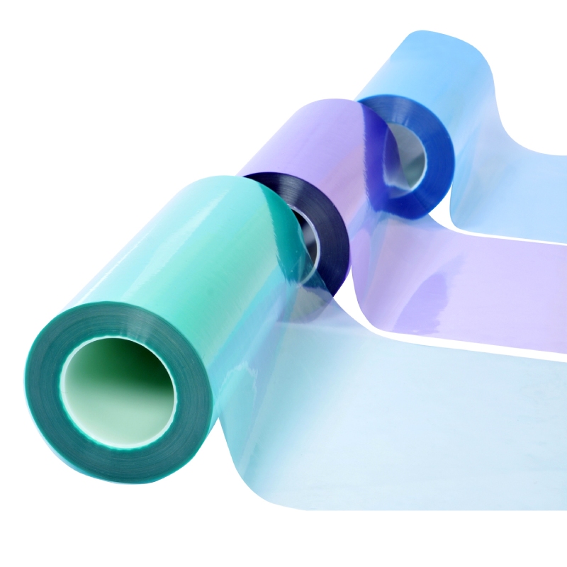 Production of medical plastic multilayer film